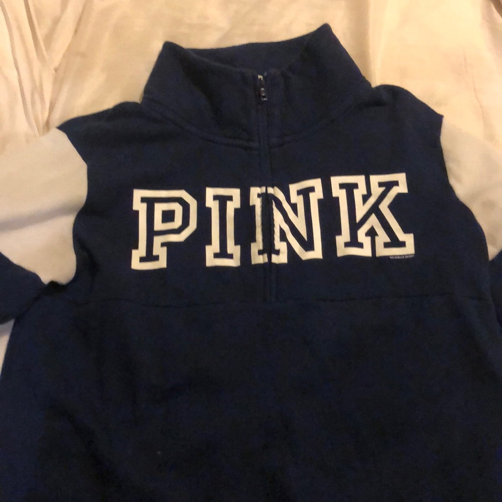 Pink Half zip up